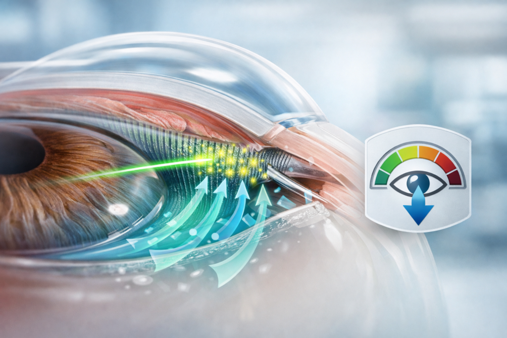 TSL reduz a pressão intraocular